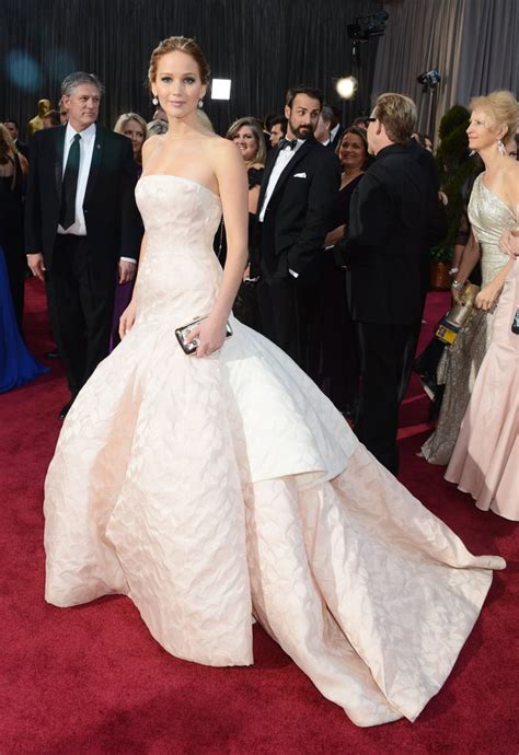 dior oscars|jennifer lawrence dior dress.